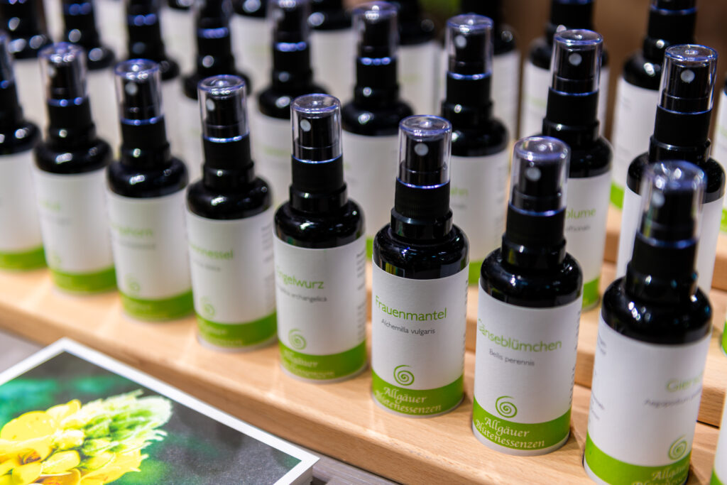 Übersicht über die Allgäuer Blutenessenzen